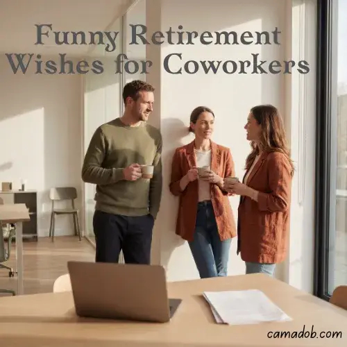 Funny Retirement Wishes for Coworkers