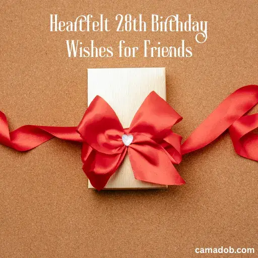 Heartfelt 28th Birthday Wishes for Friends