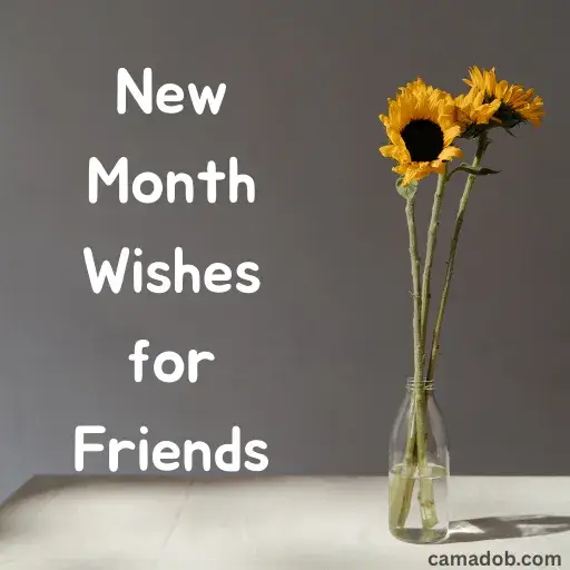 New Month Wishes for Friends