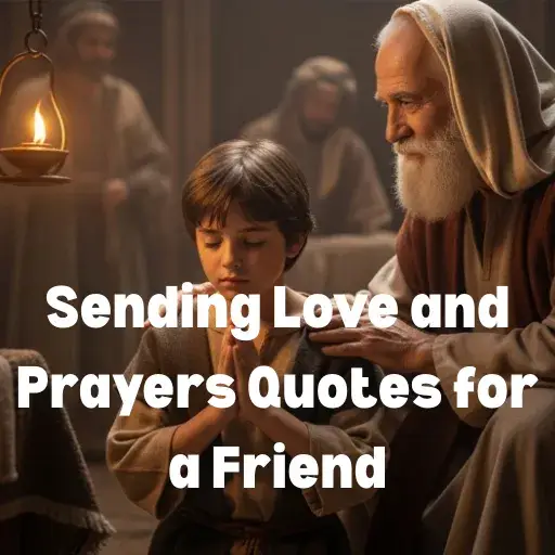 Sending Love and Prayers Quotes for a Friend