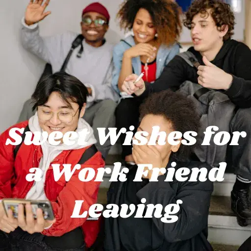 Sweet Wishes for a Work Friend Leaving