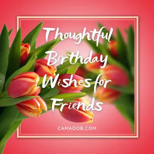 Thoughtful Birthday Wishes for Friends