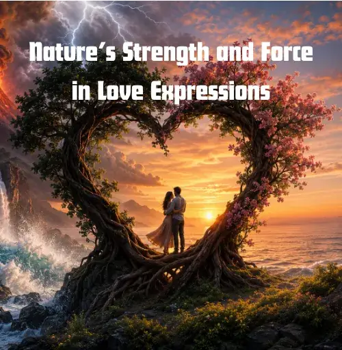 Nature’s Strength and Force in Love Expressions