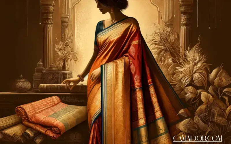 Funny Saree Captions for Instagram in Hindi